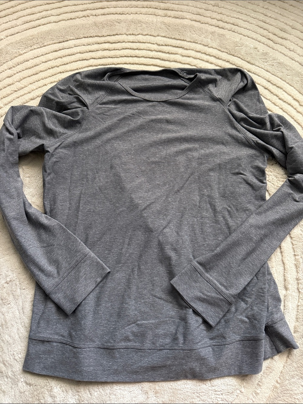 lululemon athletica Gray Long Sleeve Top